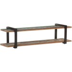 Vidaxl - meuble tv 160x40x40 cm bois de r�cup�ration massif