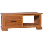 Meuble tv 90x50x37 cm bois de teck massif vidaxl
