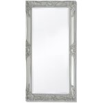 Vidaxl - miroir mural style baroque 100x50 cm argent�