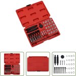 Vidaxl outils de r�paration - kit de r�paration filetage bougie pr�chauffage 33pcs m8 m10 m12
