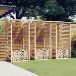 Vidaxl ? pergola en bois de pin impr�gn� ? lot de 3 ? dimensions 100x90x200 cm ? r�sistante � la corrosion ...