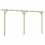 Pergola de jardin 410 x 40 x 203 cm bois vidaxl