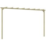 Pergola de jardin 360 x 200 x 60 cm pin imprégné Pergola de jardin 360 x 200 x 60 cm pin imprégné