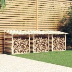 Vidaxl - pergolas avec toits 3 pcs 100x90x100 cm bois de pin impr�gn�