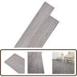 Vidaxl - planches de plancher pvc non auto - adhésif 5, 26m² 2mm gris foncé - parquet pvc - carrelage ... Vidaxl - planches de plancher pvc non auto - adhésif 5, 26m² 2mm gris foncé - parquet pvc - carrelage ...