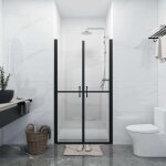 Vidaxl - porte de douche esg transparent (83 - 86)x190 cm