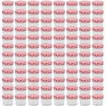 Vidaxl - pots � confiture couvercles blanc et rouge 96 pcs verre 110 ml