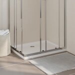 Receveur de douche rectangulaire abs 70x90 cm vidaxl