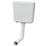 Vidaxl - réservoir de wc avec entrée d'eau inférieure 3 / 6 l blanc Vidaxl - réservoir de wc avec entrée d'eau inférieure 3 / 6 l blanc