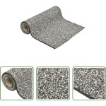 Vidaxl ruisseau de jardin - rev�tement de pierre gris 250x60 cm