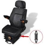 Vidaxl - si�ge de tracteur avec suspension
