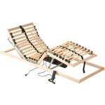 Vidaxl - sommier � lattes �lectrique sans matelas avec 7 zones 70x200 cm