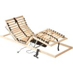 Vidaxl - sommier  lattes lectrique sans matelas avec 7 zones 70x200 cm