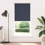Store enrouleur occultant 100 x 230 cm bleu