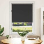 Store enrouleur occultant 120 x 175 cm noir