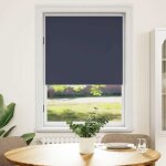 Store enrouleur occultant 80 x 175 cm bleu