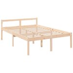 Lit pour personne âgée 120x190 cm petit double bois massif pin vidaxl Lit pour personne âgée 120x190 cm petit double bois massif pin vidaxl