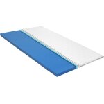 Sur - matelas 80 x 200 cm mousse � m�moire de forme visco 6 cm vidaxl