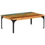 Table basse 100x60x35 cm bois de r�cup�ration solide vidaxl
