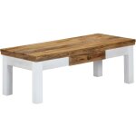 Vidaxl - table basse 110x50x40 cm bois de manguier massif