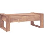 Vidaxl - table basse 110x60x40 cm bois de teck massif