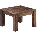 Vidaxl - table basse 50x50x35 cm bois de manguier massif