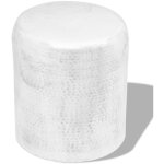 Vidaxl - table basse / tabouret martelé en aluminium argenté Vidaxl - table basse / tabouret martelé en aluminium argenté