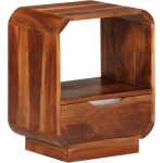 Table de chevet avec tiroir bois massif 40x30x50 cm vidaxl Table de chevet avec tiroir bois massif 40x30x50 cm vidaxl