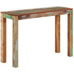 Table console 110x35x76 cm bois de r�cup�ration massif vidaxl