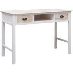 Table console 110x45x76 cm bois vidaxl Table console 110x45x76 cm bois vidaxl