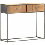 Table console 90x30x75 cm bois de r�cup�ration massif vidaxl
