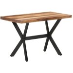 Vidaxl - table de salle � manger 120x60x75 cm bois avec finition miel