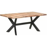 Vidaxl - table de salle à manger 180x90x75 cm bois avec finition miel Vidaxl - table de salle à manger 180x90x75 cm bois avec finition miel