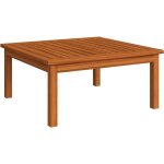 Vidaxl ? table de salon de jardin 63x63x30 cm ? bois d'acacia massif avec finition � l'huile ? durable ...