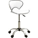 Vidaxl - tabouret de salon et spa tabouret de bar - chaise fauteuil de bar blanc similicuir Vidaxl - tabouret de salon et spa tabouret de bar - chaise fauteuil de bar blanc similicuir