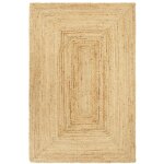 Vidaxl - tapis fait � la main jute 200x300 cm