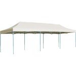 Vidaxl - tente de réception pliable 3x9 m blanc cassé Vidaxl - tente de réception pliable 3x9 m blanc cassé