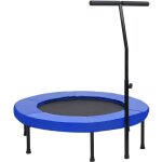 Vidaxl - trampoline de fitness avec poignée et coussin de sécurité 102cm Vidaxl - trampoline de fitness avec poignée et coussin de sécurité 102cm