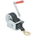 Vidaxl ? treuil � main 360 kg ? sangle 5 m en polyester r�sistante ? construction en fer ? rapport d'�quipemen ...