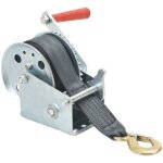Vidaxl ? treuil � main 540 kg ? sangle polyester 7m ? rapport d'�quipement 4, 1:1 ? pour chantiers humides ...