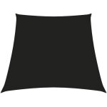 Vidaxl - voile de parasol tissu oxford trapze 2 / 4x3 m noir