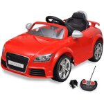 Vidaxl - voiture avec tlcommande pour enfants audi tt rs rouge