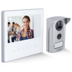 Videophone chacon 2 fils - 7 - blanc - ultra slim