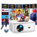 Vid�oprojecteur portable - full hd 1080p - android 9. 0 - wifi 6 - 25 000 lumens