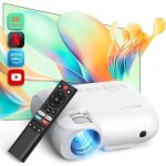 Vid�oprojecteur yoton y9 4k 400 ansi lumen wifi bluetooth netflix youtube int�gr�s compatible avec hdmi ...