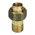 Viega - raccord de tuyau 118327 42 mm x r 2000 2000 / 2, bronze / bronze au silicium, joint conique