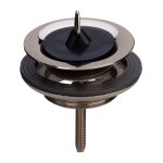 Viega - robinet de vidange universel 100261 pour lavabo, évier, 2000 2000 / 4 x 60 mm, avec bouchon Viega - robinet de vidange universel 100261 pour lavabo, évier, 2000 2000 / 4 x 60 mm, avec bouchon