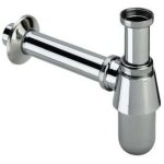 Viega - siphon demi - bouteille 5 / 4'x5 / 4' laiton / chrom
