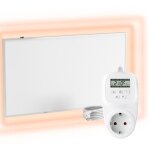 Chauffage mural infrarouge avec thermostat [incl. th12 thermostat] ? radiateur mural  infrarouge?chauffage ...