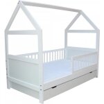 Viking choice - lit cabane - lit bb - lit bb - 140 x 70cm - bois de pin massif